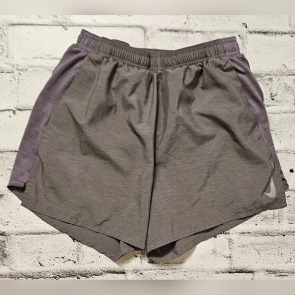 Nike Women's Gray Running Shorts - Picture 1 of 9